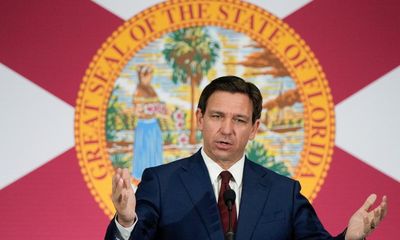 ‘Impossible to hold him accountable’: DeSantis signs laws to ease 2024 run