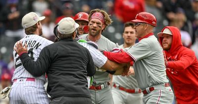Bryce Harper speaks out after ejection following mass brawl during MLB game