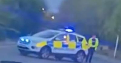 Body of man pulled from river in Scots town as police cordon off area