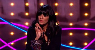 The Traitors Claudia Winkleman wins big at BAFTAs as she recalls 'going to Scotland with cloaks'
