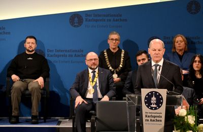 Germany's Scholz: Some nations see Western double standards on Russia