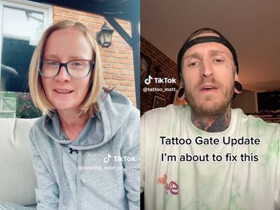 TikTok Tattoogate: Award-winning tattoo artist vows to ‘fix the wrongs’ for woman at centre of scandal