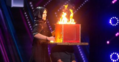 Britain's Got Talent illusionist Miki Dark 'rumbled' by viewers as Simon Cowell 'set on fire'