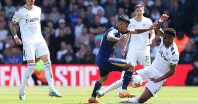 Leeds United's red card 'luck' in as Newcastle United draw dubbed 'tough' to referee