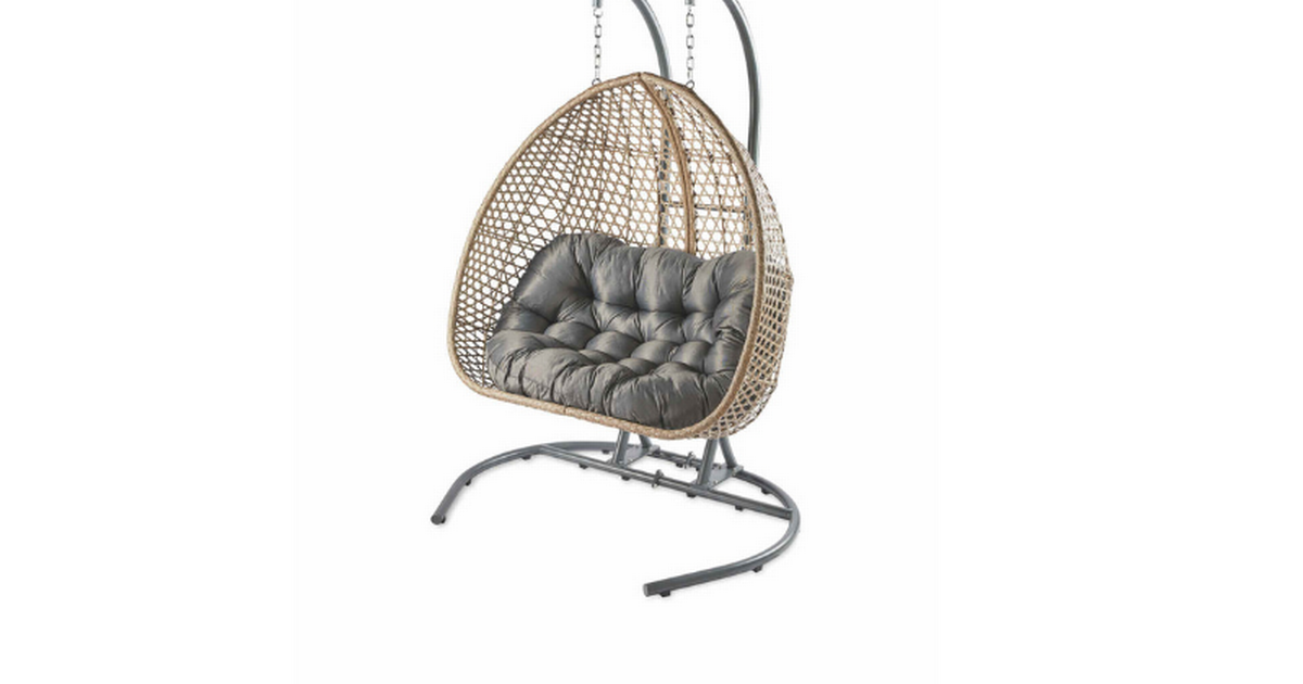 Aldi brings back sellout large hanging egg chair…