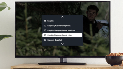 How to turn on Amazon Prime's free Dialogue Boost option for movies and shows