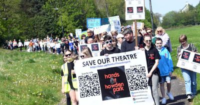 Protestors get in on the act to save beloved theatre