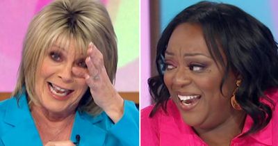 Loose Women's Ruth Langsford refuses to apologise over rude joke as she's left in tears