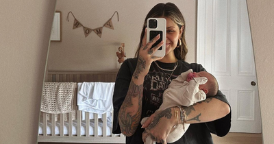 Jamie Genevieve reveals adorable name of baby girl as she brings her home