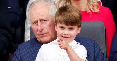 Prince Louis shows off close bond with King Charles with cheeky joke about 'grandpa'