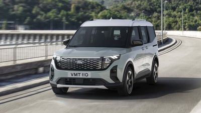 2024 Ford E-Tourneo Courier Is A Compact Electric MPV For Europe