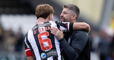St Mirren pair Mark O'Hara and Stephen Robinson beaten to awards by Celtic duo Jota and Ange Postecoglou