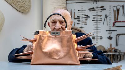 Sculptor Arnaldo Pomodoro transforms Fendi’s Rome HQ into a theatre of myth and magic