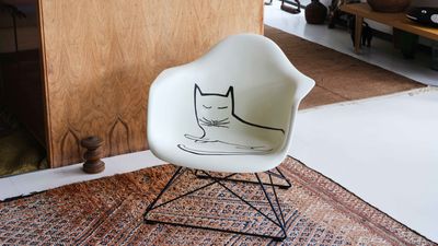 Vitra presents limited edition Eames chair with Saul Steinberg’s cat