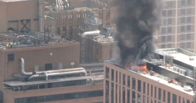 Philadelphia fire: Plumes of smoke rage from high-rise building as public told stay away