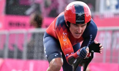 ‘I’ll wear it with pride’: Geraint Thomas in pink jersey as Covid hits Giro d’Italia