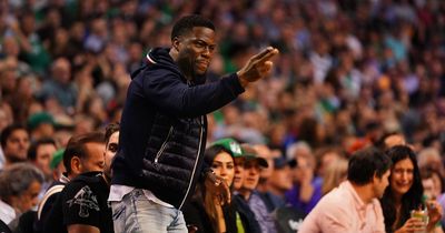 Kevin Hart responds after being called out by Jayson Tatum in post-game interview
