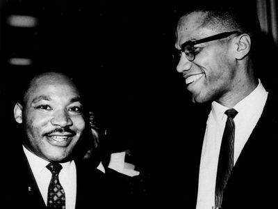 New biography of Martin Luther King Jr. undercuts a widely cited quote about Malcolm X