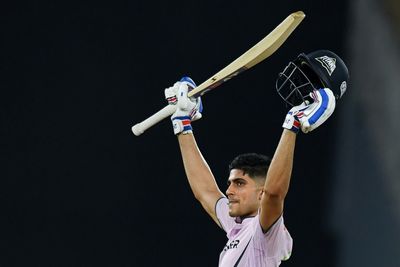 Gill's ton fires Gujarat to IPL play-offs, Hyderabad out