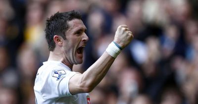 Robbie Keane and his son both score for Tottenham in charity match