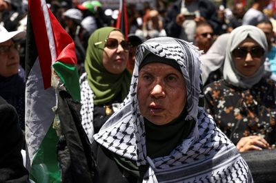 Palestinians mark 75 years since 'Catastrophe' in occupied West Bank
