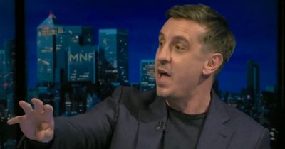 Gary Neville fails to pick a Man City player in combined XI with Man Utd treble winners