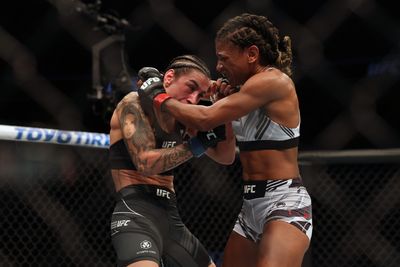 UFC free fight: Angela Hill puts on striking clinic against Emily Ducote to win dominant decision