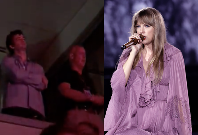 Fans react to Matt Healy hanging out with Taylor Swift’s father at her concert amid rumoured romance