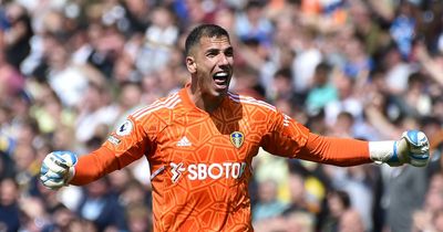 Leeds United goalkeeper Joel Robles sends positive message to supporters amid survival fight