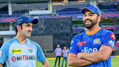 Watch: How Gautam Gambhir and Rohit Sharma greeted each other ahead of LSG-MI IPL 2023 match