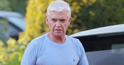 Phillip Schofield grim-faced as he walks to work on This Morning amid Holly 'feud'