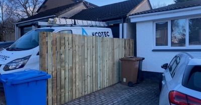 Couple who built fence to block neighbour's home threatened with £20,000 fine