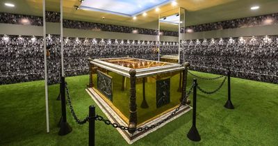 Fans left in tears as Pele's coffin in world's tallest cemetery opened to the public