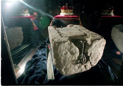 The Stone of Destiny returns to Scotland in top secret trip