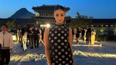 Alia Bhatt dazzles in black at Gucci Cruise 2024 in Seoul