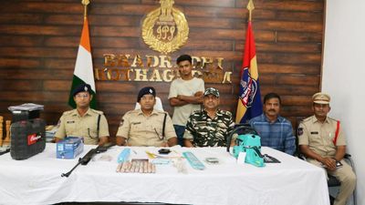 ‘Maoist courier’ from Odisha arrested in Telangana’s Dummugudem mandal, explosive materials seized