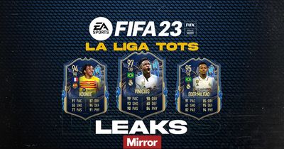 FIFA 23 La Liga TOTS leaks featuring Real Madrid and Barcelona stars
