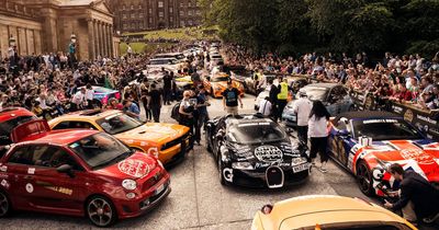 Edinburgh city centre set for supercars and celebrities as start point for Gumball 3000