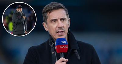 Gary Neville thinks what Jurgen Klopp did after Liverpool win is a 'message' for Newcastle United