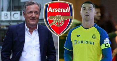 Piers Morgan claims Cristiano Ronaldo wanted Arsenal transfer after his Mikel Arteta plea