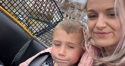 Mum left 'unable to sleep' after son 'wasn't strapped' in for rollercoaster ride