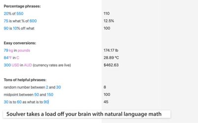 Soulver 3 for iPad and Mac makes calculations and conversions simple by using plain English