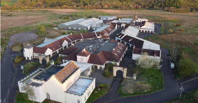 Drone shots show abandoned West Lothian shopping centre that went to ruin