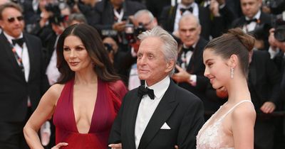 Catherine Zeta-Jones and daughter Carys turn heads on the red carpet at Cannes film festival