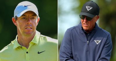 Rory McIlroy set for awkward Phil Mickelson reunion after making LIV Golf vow
