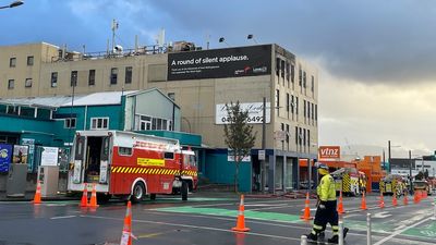 Police review New Zealand hostel fire CCTV, boss of ChatGPT creators OpenAI calls for regulation, and rapper Slowthai denies rape charges — as it happened