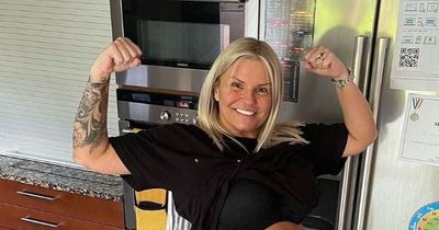 Kerry Katona 'glowing' as she shows off weight loss results