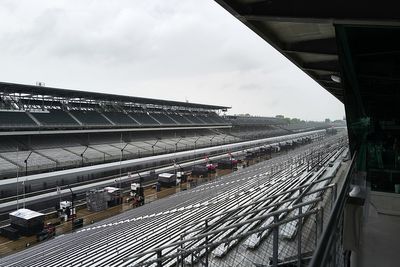Rain washes out opening practice day for Indy 500