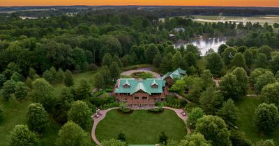 Farmhouse with 8 lakes, diner and garage for 250 cars hits market for whopping $48million