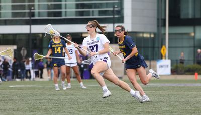 Powered by one busy Izzy, Northwestern lacrosse is back within range of the summit